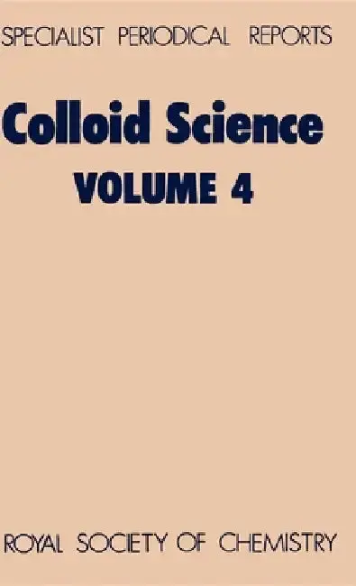 Cover of Colloid Science