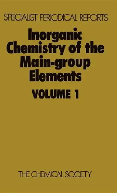 Cover of Inorganic Chemistry of the Main-Group Elements