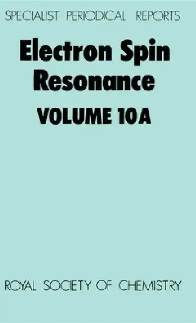 Cover of Electron Spin Resonance