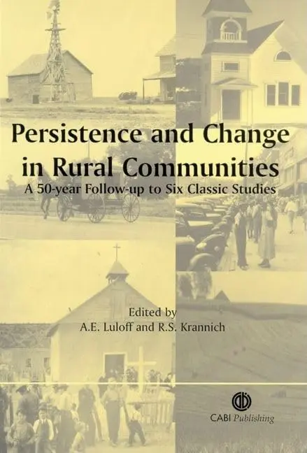 Cover of Persistence and Change in Rural Communities