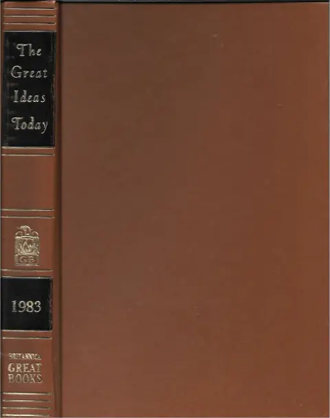 Cover of The Great Ideas Today 1983