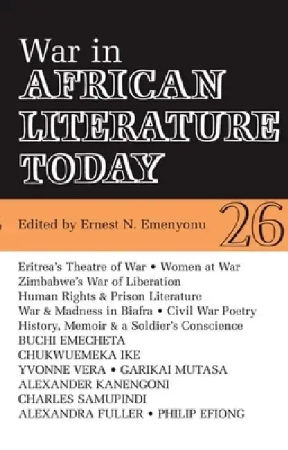 Cover of Alt 26 War in African Literature Today