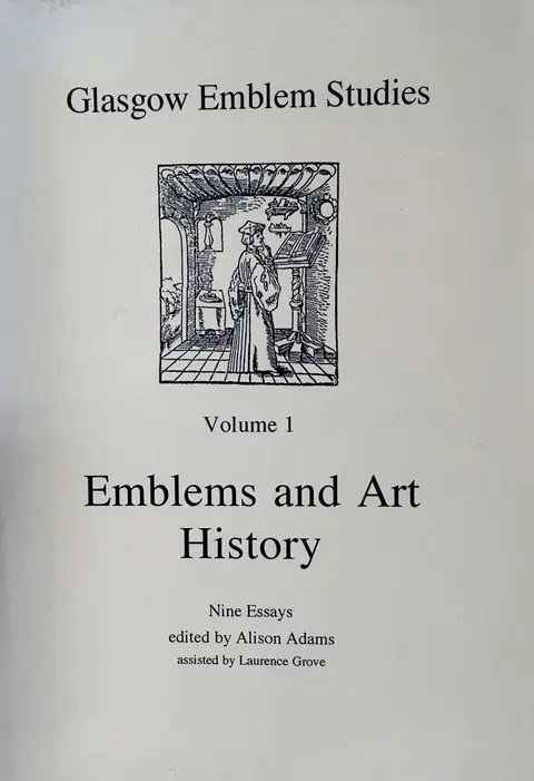Cover of Emblems and Art History