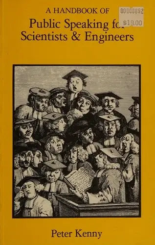 Cover of A Handbook of Public Speaking for Scientists and Engineers