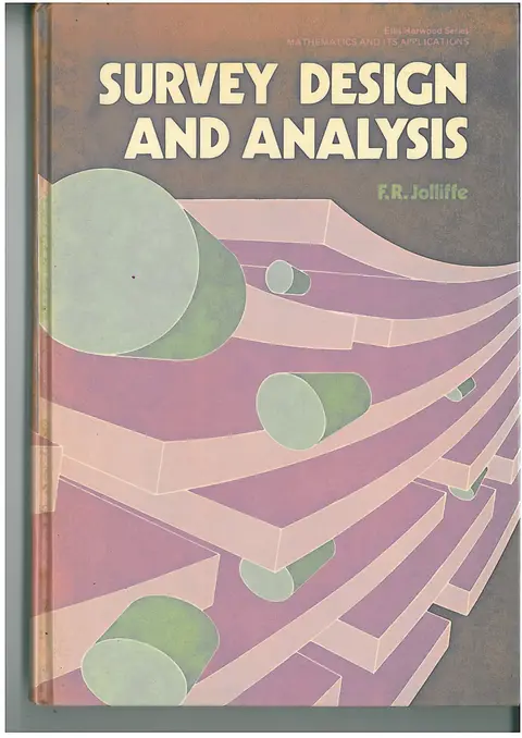 Cover of Jolliffe Survey ∗design∗ and Analysis