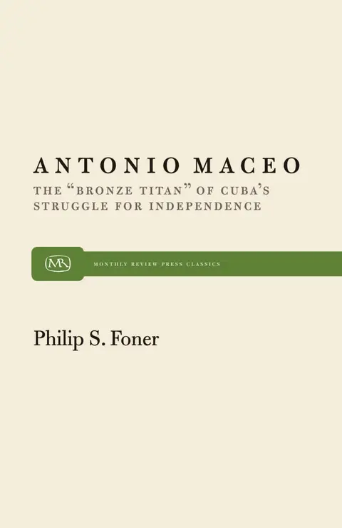 Cover of Antonio Maceo