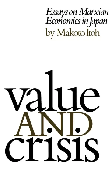 Cover of Value and Crisis