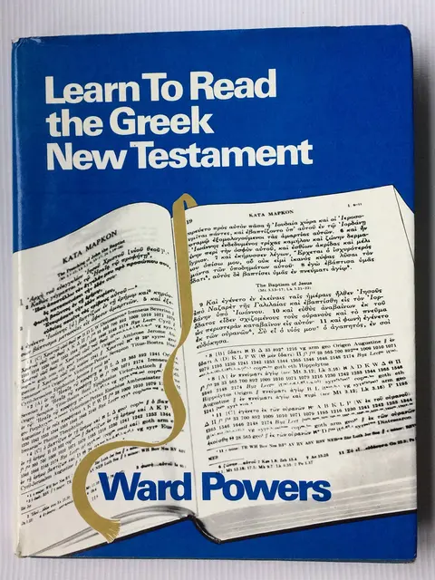 Cover of Learn to Read the Greek New Testament