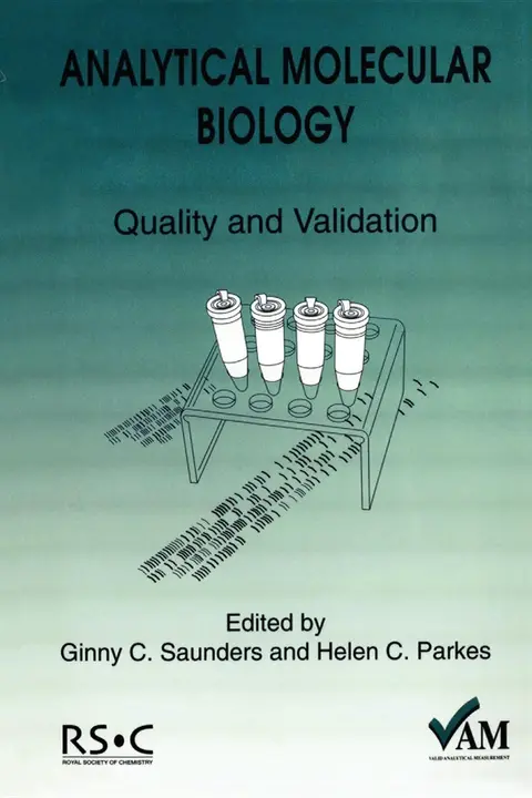Cover of Analytical Molecular Biology