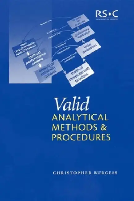 Cover of Valid Analytical Methods and Procedures
