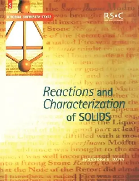 Cover of Reactions and Characterization of Solids