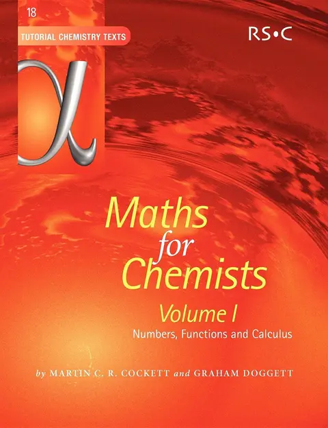 Cover of Maths for Chemists