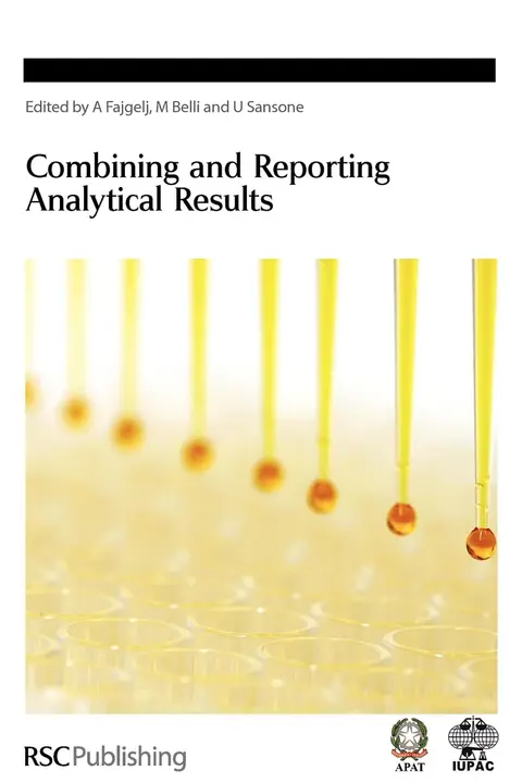 Cover of Combining and Reporting Analytical Results