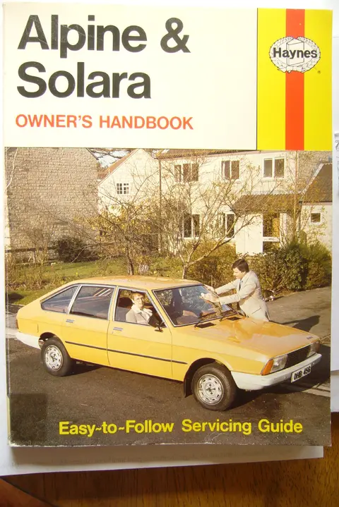 Cover of Alpine and Solara Owner's Handbook/Servicing Guide