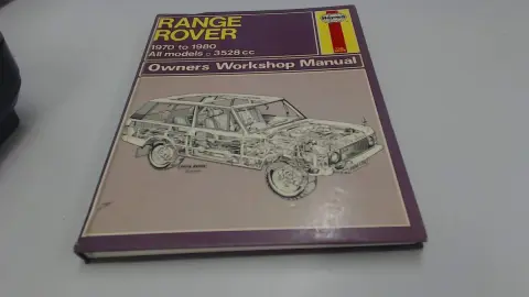 Cover of Range Rover Owner's Workshop Manual