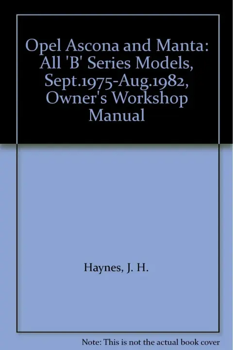 Cover of Opel Ascona and Manta