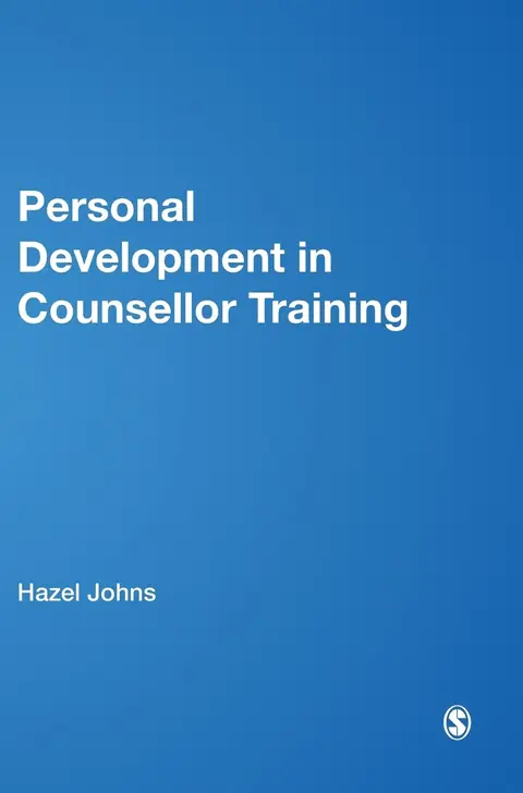 Cover of Personal Development in Counsellor Training