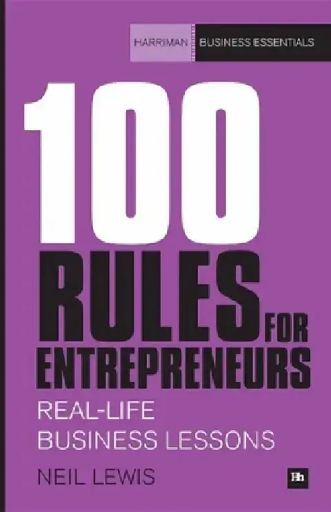 Cover of 100 Rules for Entrepreneurs