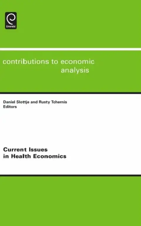 Cover of Current Issues in Health Economics