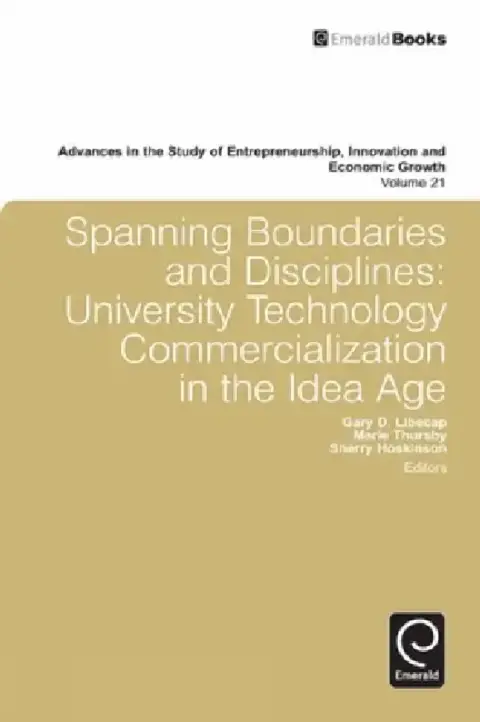 Cover of Spanning Boundaries and Disciplines