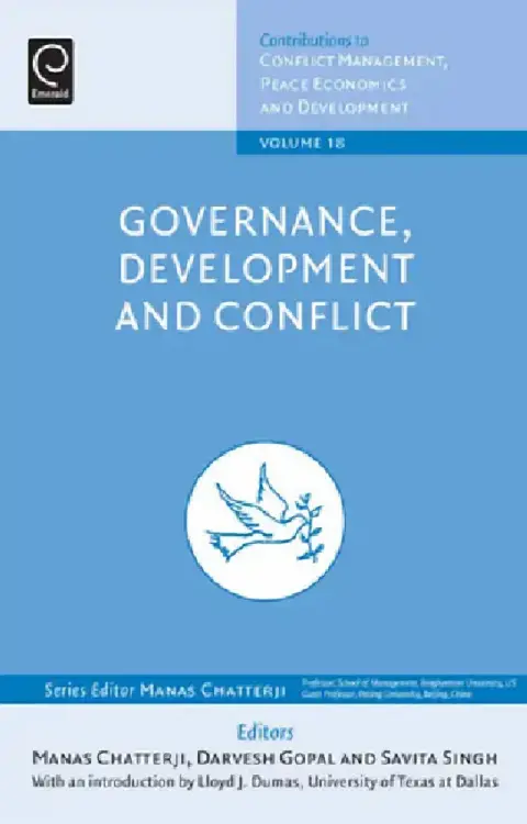 Cover of Governance, Development and Conflict