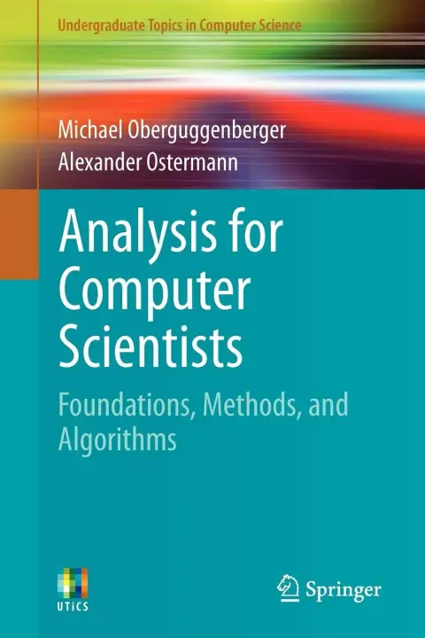 Cover of Analysis for Computer Scientists