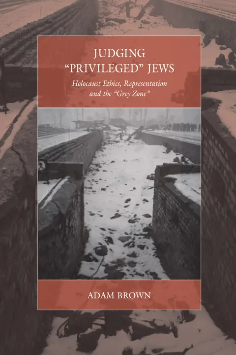 Cover of Judging Privileged Jews