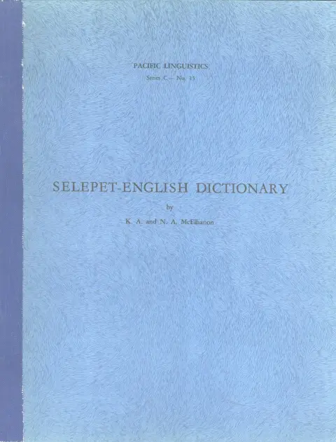 Cover of Selepet-English Dictionary