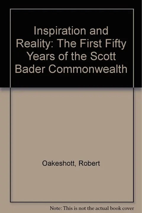 Cover of Inspiration and Reality