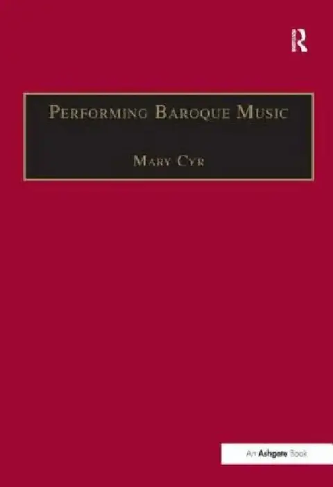 Cover of Performing Baroque Music