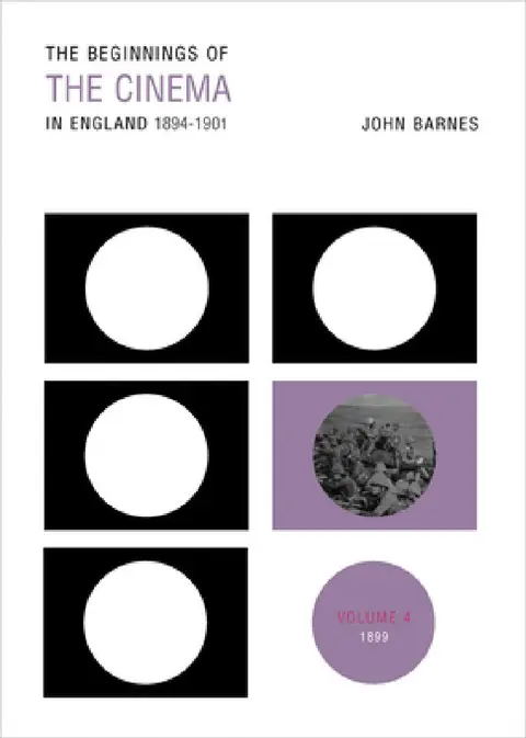Cover of The Beginnings of the Cinema in England, 1894-1901