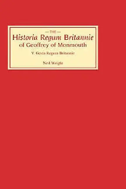 Cover of Historia Regum Britannie of Geoffrey of Monmouth V