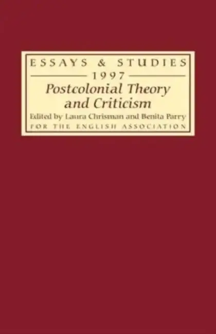 Cover of Postcolonial Theory and Criticism