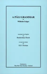 Cover of A Pali Grammar