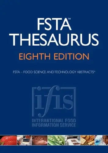 Cover of FSTA Thesaurus Eighth Edition