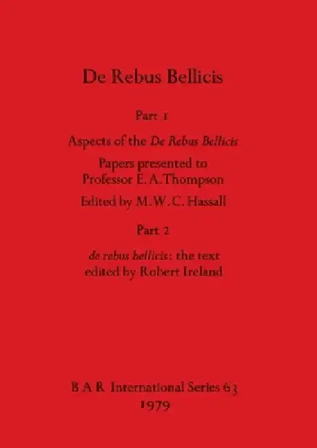 Cover of De Rebus Bellicis