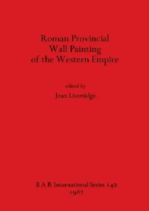 Cover of Roman Provincial Wall Painting of the Western Empire