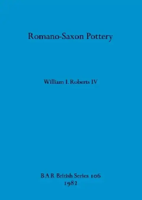 Cover of Romano-Saxon Pottery