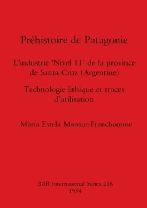 Cover of Préhistoire de Patagonie