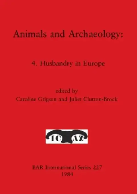 Cover of Animals and Archaeology