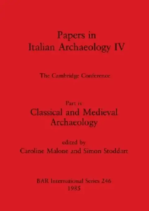 Cover of Papers in Italian Archaeology IV