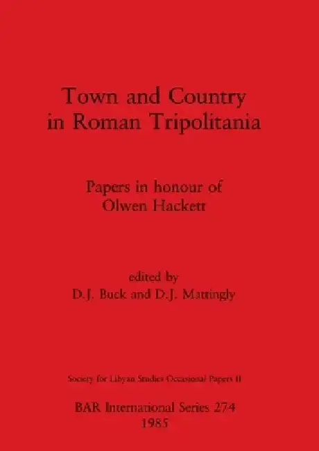 Cover of Town and Country in Roman Tripolitania