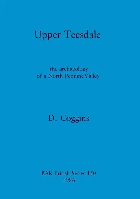Cover of Upper Teesdale