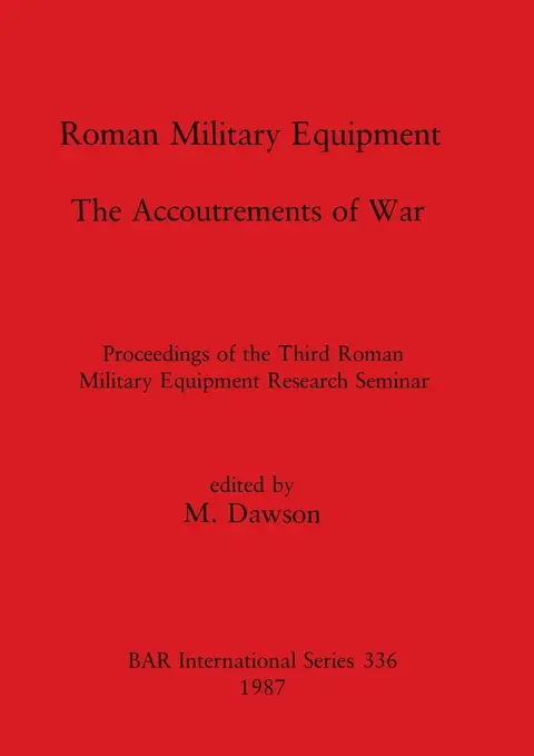 Cover of Roman Military Equipment