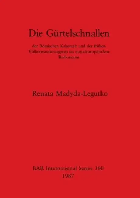 Cover of Die Gürtelschnallen