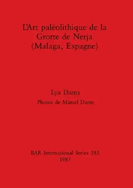 Cover of L'Art paléolithique de la Grotte de Nerja (Malaga, Espagne)