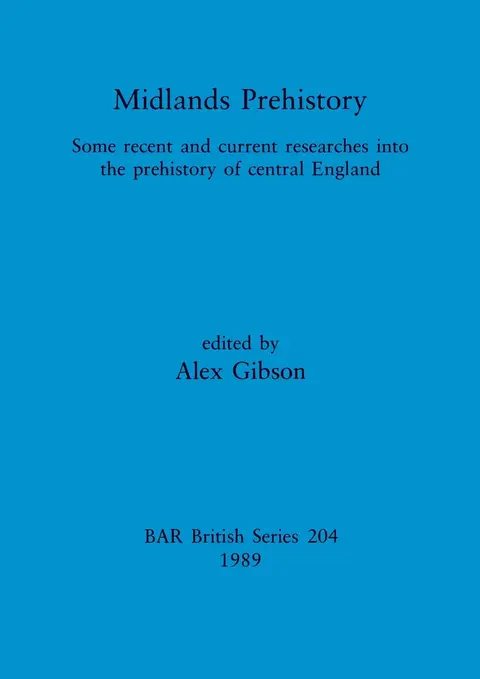 Cover of Midlands Prehistory