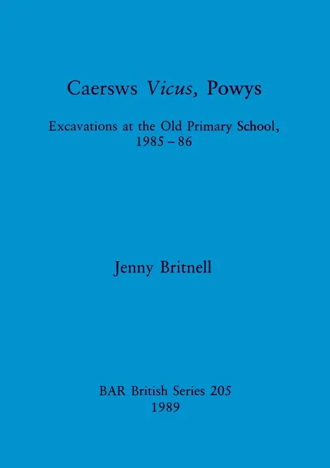 Cover of Caersws Vicus Powys