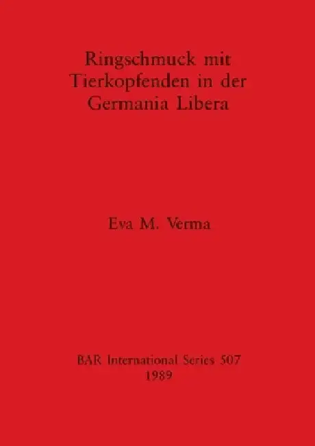 Cover of Ringschmuck mit Tierkopfenden in der Germania Libera