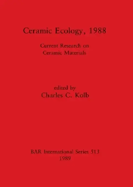 Cover of Ceramic Ecology, 1988